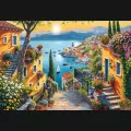 Puzzle 1500 Nadmorski widok TREFL - tantis.pl