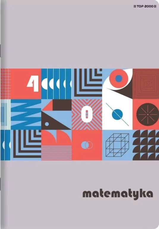 Zeszyt A5/60K kratka Matma  TOP2000 - tantis.pl