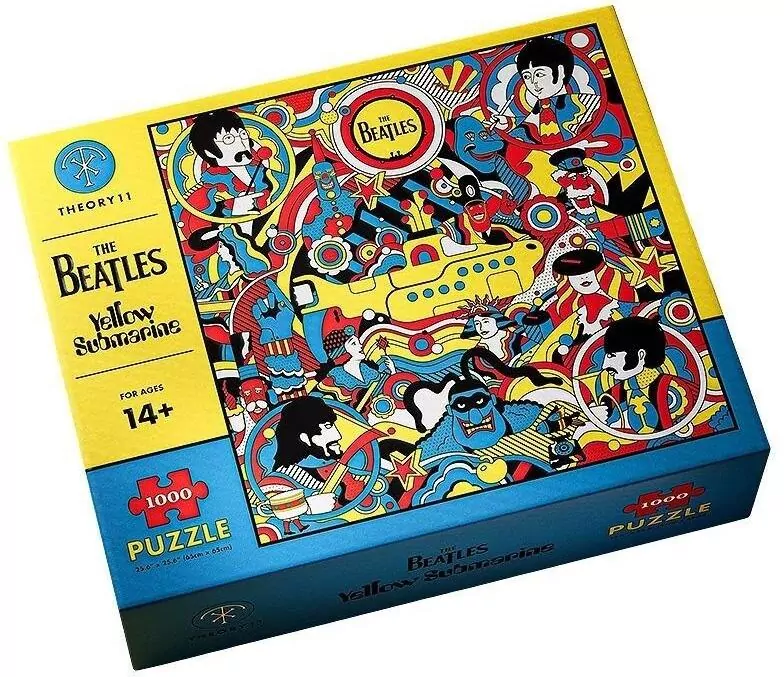 Puzzle 1000 Yellow Submarine - Jigsaw The Beatles - tantis.pl