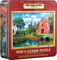 Puzzle 1000 TIN The Red Barn by Dominic Davison 8051-5526