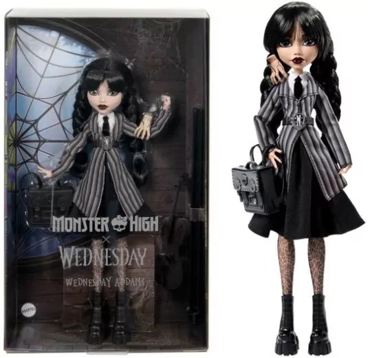 Monster High Lalka Wednesday Addams - tantis.pl