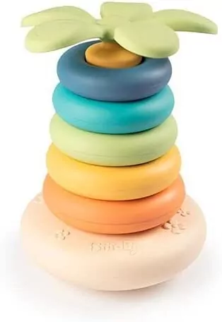 Piramida z krążków bioplastik - tantis.pl