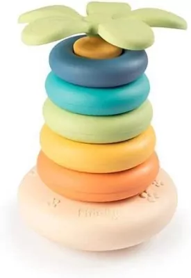 Piramida z krążków bioplastik