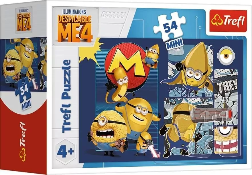 Puzzle 54 mini - Z Minionkami fajnie jest! 3 TREFL - tantis.pl
