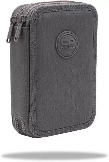 Piórnik 2-komorowy z wyposażeniem Coolpack Jumper 2 Rpet Grey - tantis.pl