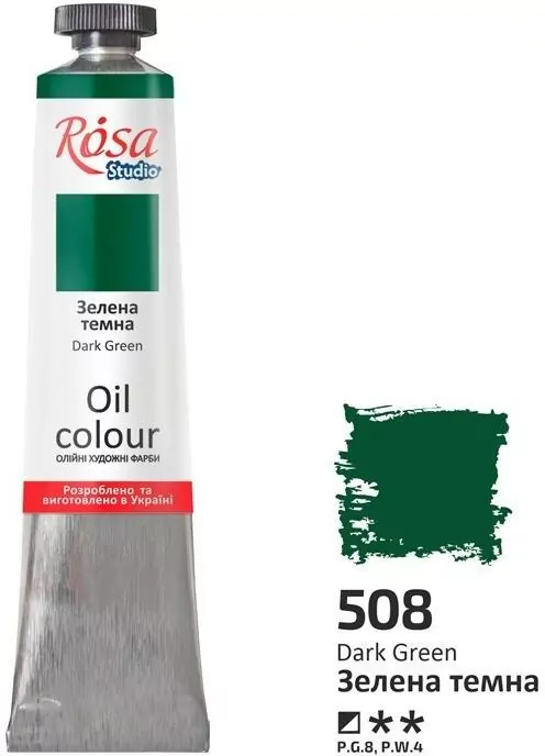 Farba olejna deep green 508 45ml - tantis.pl