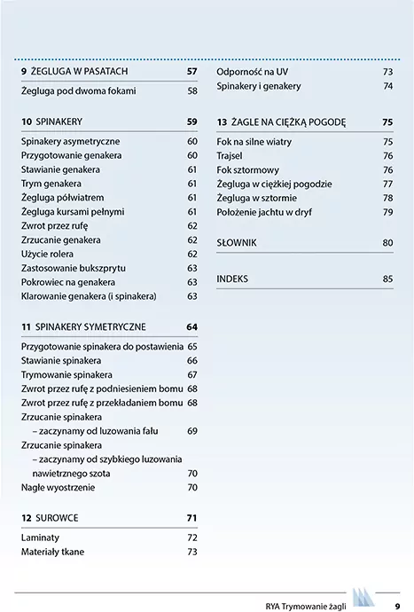 Trymowanie żagli. Podręcznik RYA. Książki dla żeglarz wyd. 5 - tantis.pl