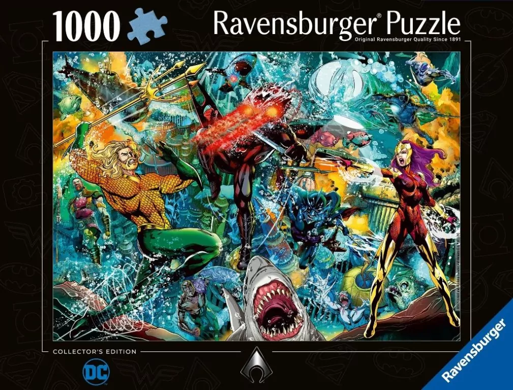 Puzzle 2D: Aquaman 1000el - tantis.pl