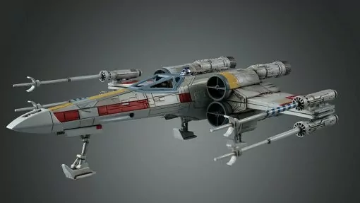 Model plastikowy Star Wars X-WING Starfighter - tantis.pl
