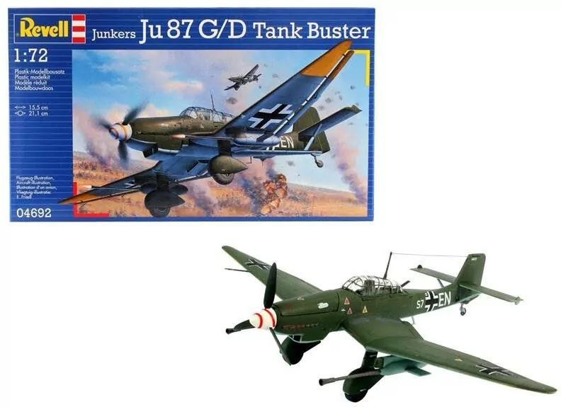 Samolot Junkers Ju 87 G/D Tank Buster - tantis.pl