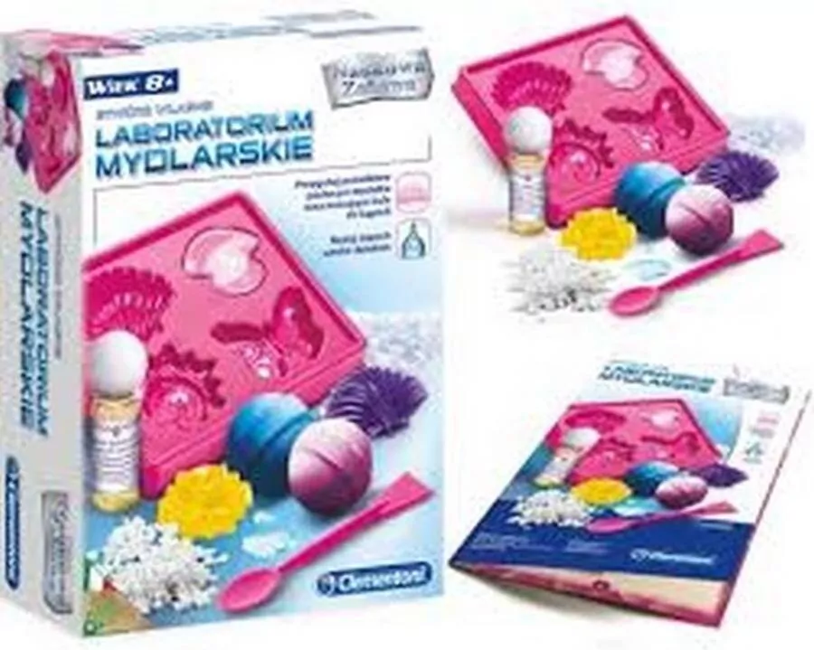 Laboratorium mydlarskie. Naukowa zabawa. 60949 - tantis.pl