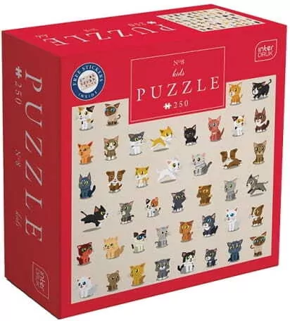 Puzzle 250 Kids 8 Cats - tantis.pl