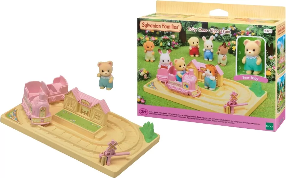 Przedszkolna lokomotywa. Sylvanian Families - tantis.pl