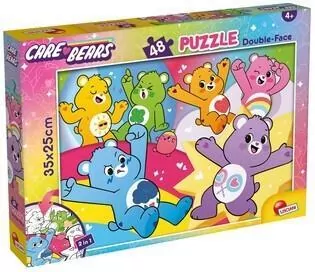 Troskliwe misie puzzle dwustronne m-plus 48el - tantis.pl