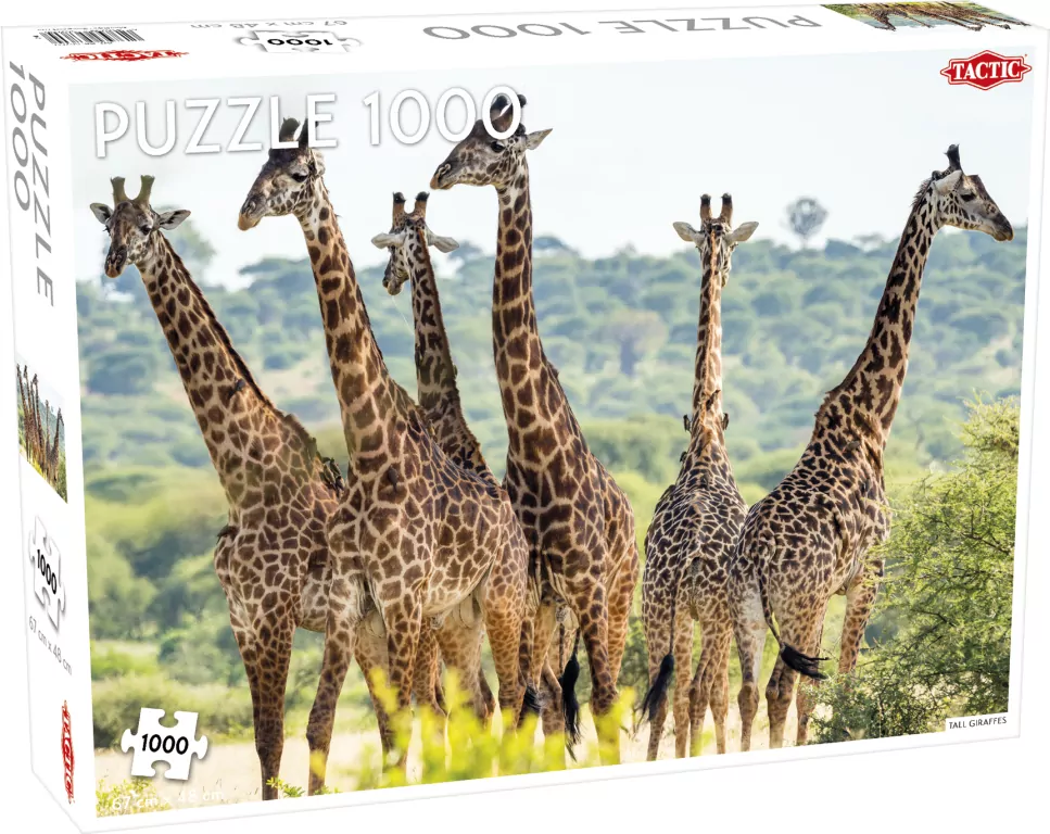 Puzzle Żyrafy 1000 - tantis.pl