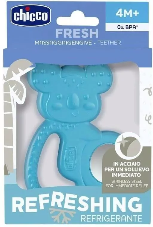 Chicco. Gryzak. 4 miesięce. Koala. Niebieski - tantis.pl