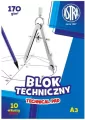 Blok techniczny A3/10K 170g  ASTRA - tantis.pl