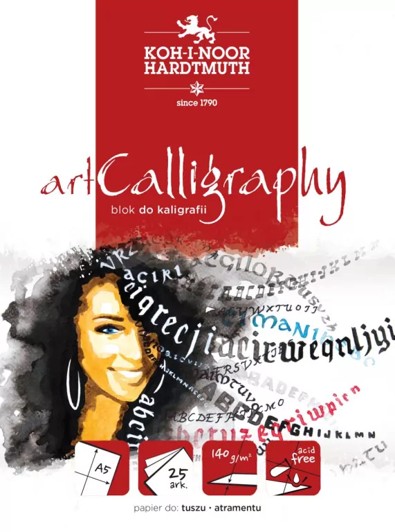 Blok do kaligrafii artcalligraphy A5 25K 140G - tantis.pl