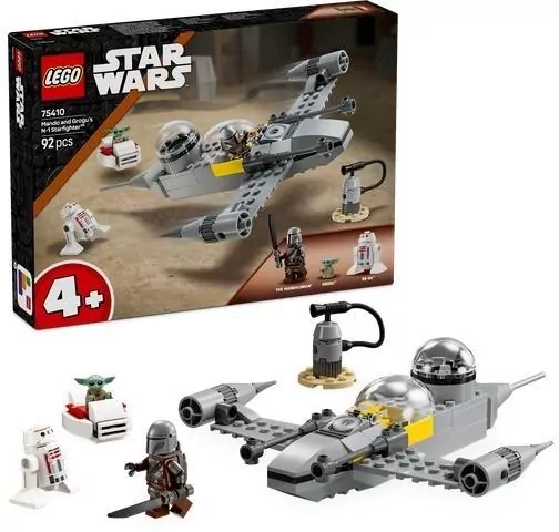 LEGO® Myśliwiec N-1 Mando i Grogu 75410 - tantis.pl