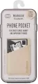 Bookaroo Phone pocket portfel na telefon beżowy - tantis.pl