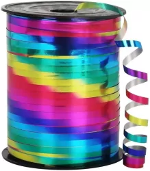 Wstążka holograficzna kolorowa 450mx5mm