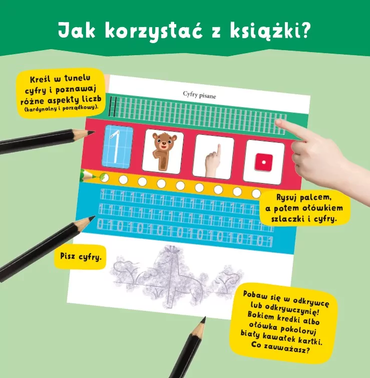 Multisensoryczna kaligrafia. Cyfry pisane - tantis.pl