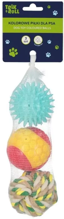 Piłka dla Psa kolorowe - tantis.pl