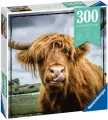 Puzzle 300. Szkocka krowa - tantis.pl