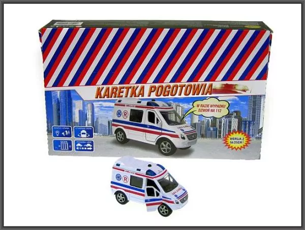 Auto Pogotowie Van 11cm - tantis.pl