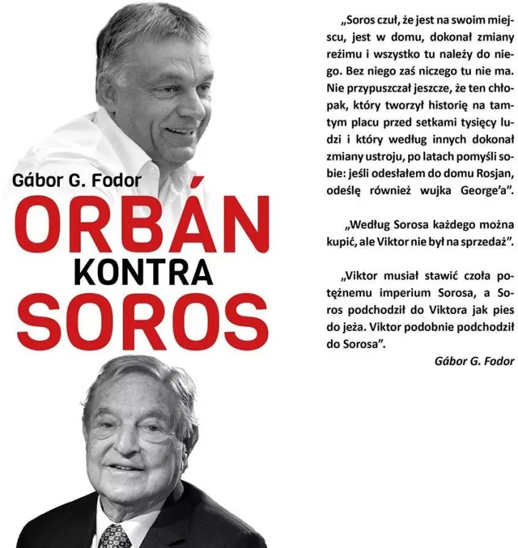 Orban kontra Soros. Trzy rozdziały o czterech... - tantis.pl