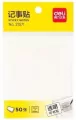 Notes samoprzylepny 76x95mm 50K transparentny DELI - tantis.pl