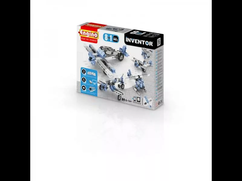 Klocki konstrukcyjne Aircrafts 8 w 1 Engino Inventor - tantis.pl