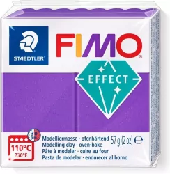 Masa termoutwardzalna Fimo 57g fioletowy metal