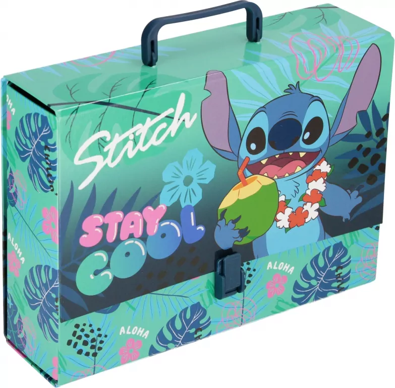 Teczka z rączką A4 Stitch - tantis.pl