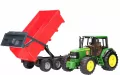 Traktor John Deere 6920 z wywrotką czerwoną - tantis.pl