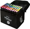 Marker artystyczny dwustronny 60 kolorów M&G - tantis.pl