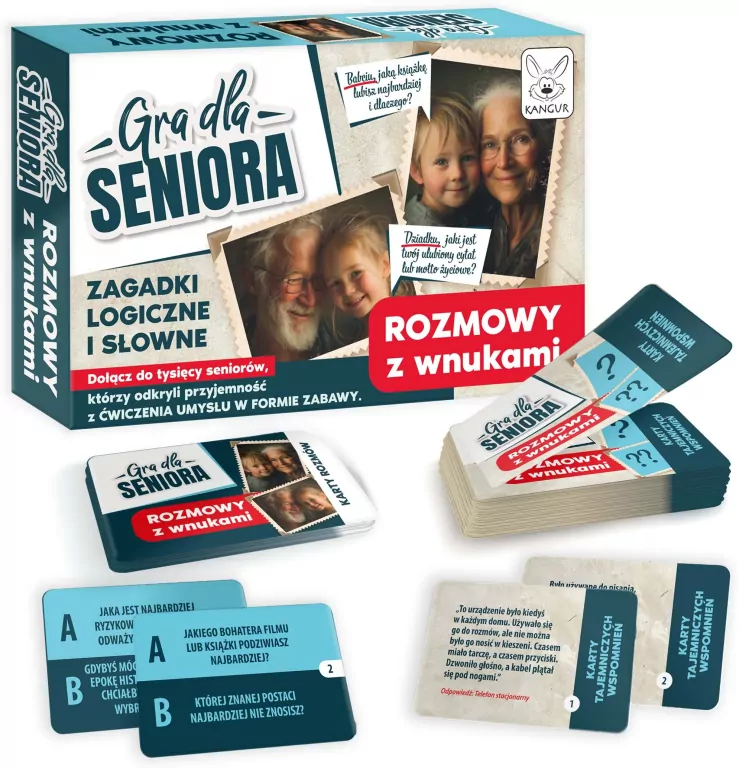 Rozmowy z wnukami. Gra dla Seniora - tantis.pl
