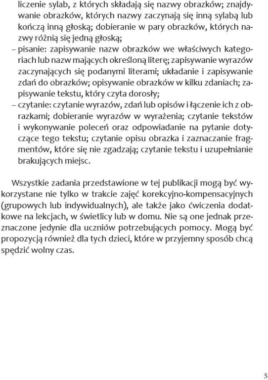 Karty pracy z ćwiczeniami korekcyjno-kompensacyjnymi. Klasy 1-3 - tantis.pl
