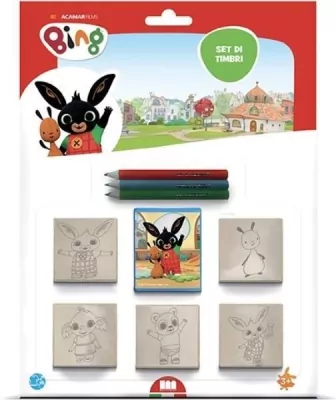 Multiprint. Pieczątki Bing, 5 sztuk