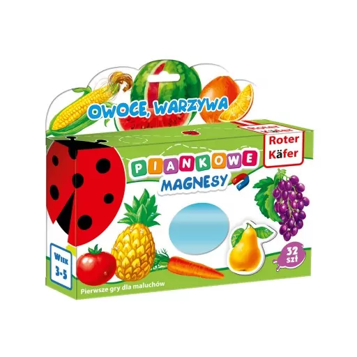 Mój mały świat magnesów Owoce i warzywa - tantis.pl