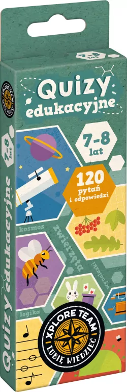 CzuCzu. Xplore Team. Quizy edukacyjne 7-8 lat - tantis.pl