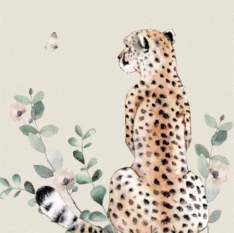 Karnet Swarovski kwadrat CL4709 Gepard - tantis.pl