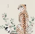 Karnet Swarovski kwadrat CL4709 Gepard - tantis.pl