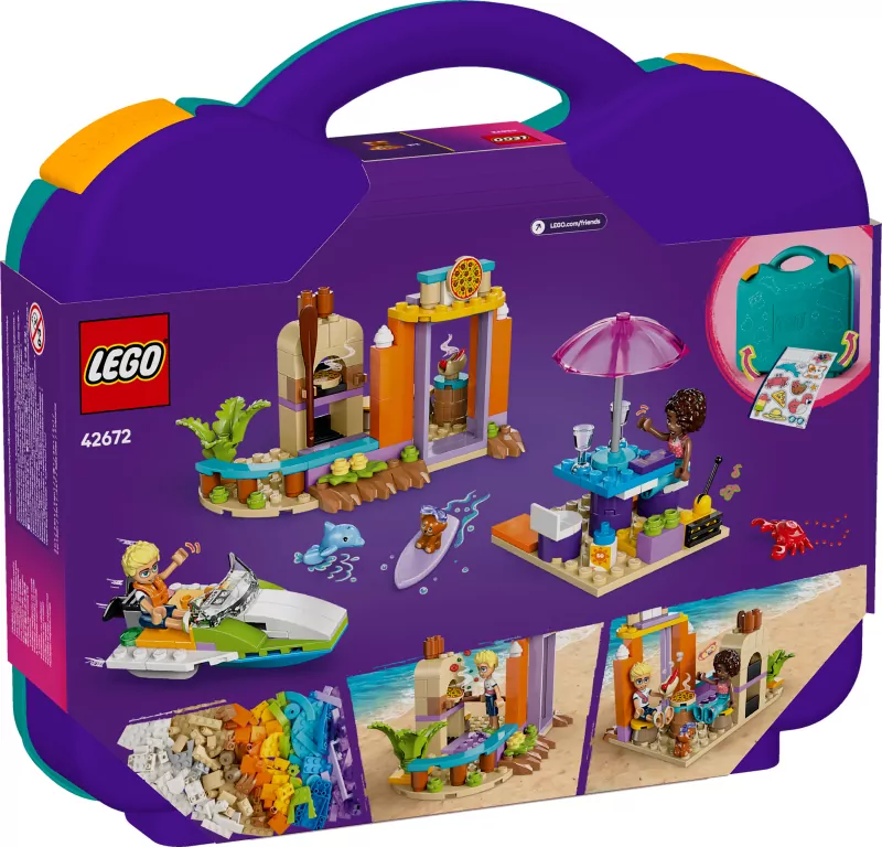 LEGO® Kreatywna walizka plażowa 42672 - tantis.pl