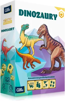 Kostki bystrzaka. Dinozaury