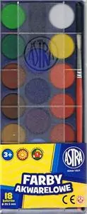 Farby Akwarelowe 18 kolorów - tantis.pl
