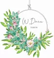 Karnet Swarovski kwadrat: W Dniu Imienin - tantis.pl
