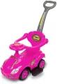 Jeździk Race Car 2w1 z dźwiękiem pink - tantis.pl