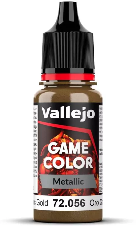 Vallejo: 72.056 - Game Color - Metallic - Glorious Gold (18 ml) - tantis.pl