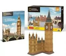 Puzzle 3D. Big Ben National Geographic - tantis.pl